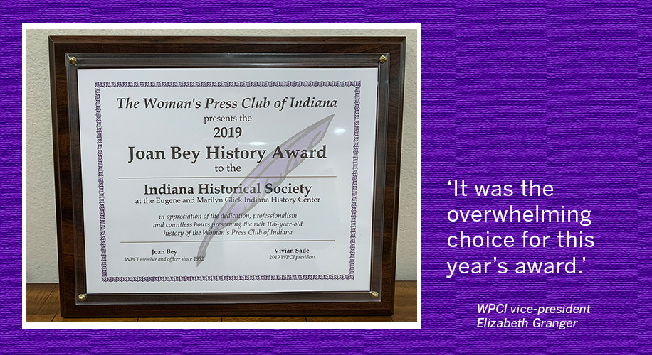 IHS receives Bey award